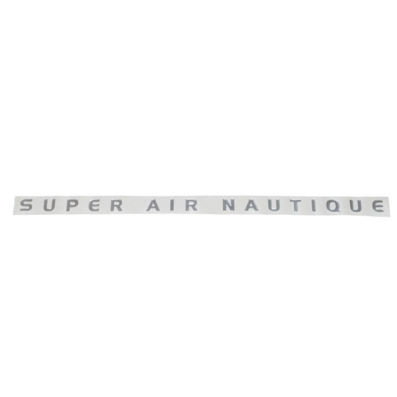Decal, Transom, Super Air Nautique, Chrome
