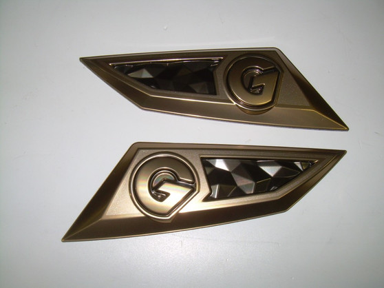 DECAL, UPPER TOWER CHROMAX GOLD, PORT & STARBOARD