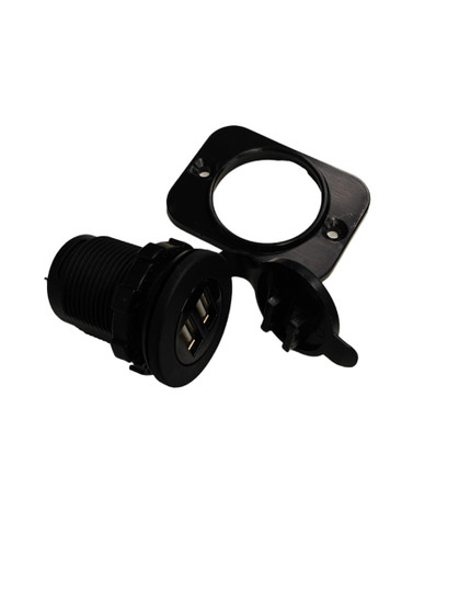 Dual USB Power Charger, 12V