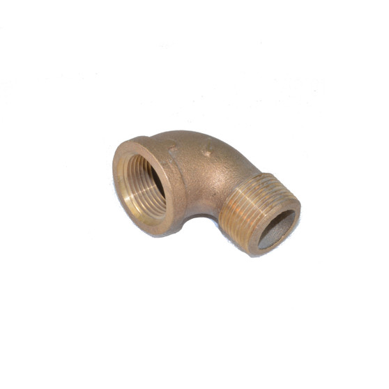 ELBOW 1"  BRASS STREET (BALLAST TANK)