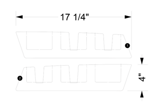 GS24 Phone Pocket Shelf Pads SeaDek  2018-2022