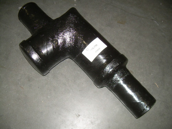 Muffler Vdrive 4" in/out