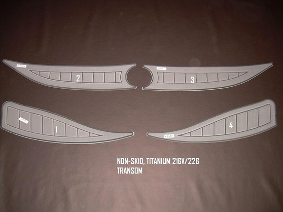 NON-SKID, 216V/226 TRANSOM