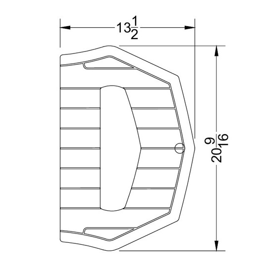 NON-SKID AFT WATERFALL 2021-2024 G21/G23/G25