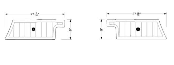 NON-SKID BOW CLOSE OUT S21