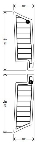 NON-SKID, BOW CLOSE OUT S23