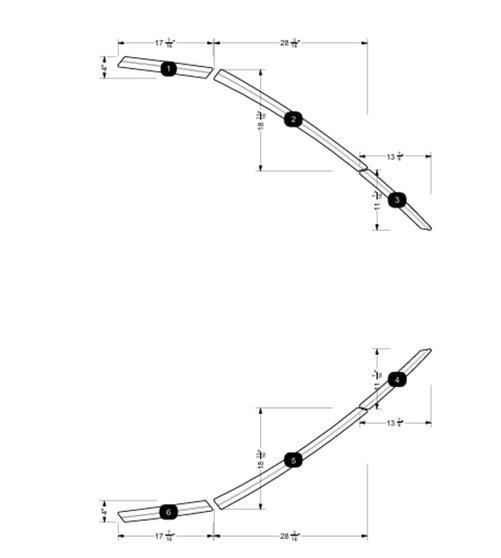 NON-SKID BOW GUNNEL S21