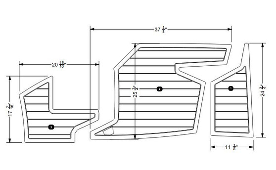 NON-SKID, HELM KIT, P23 2020-2023