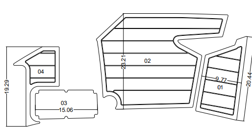 NON-SKID HELM KIt GS22/GS24