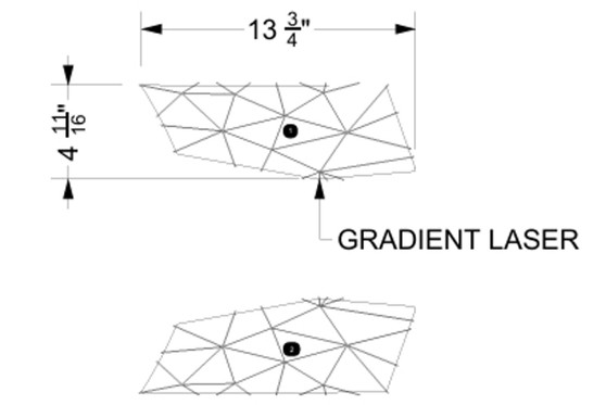 NON-SKID, POCKET COCKPIT FILLER P/S G21