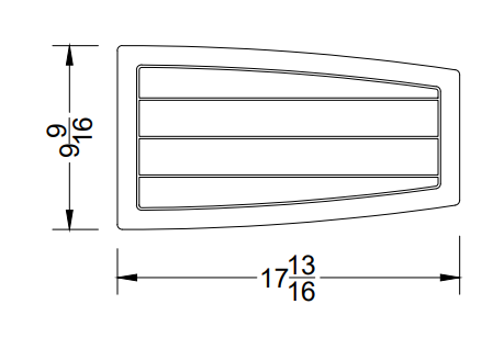 NON-SKID REVERSIBLE SEAT STEP G21/G23/G25
