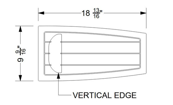 NON-SKID, SLIDING BENCH STEP, P23 2020-2023