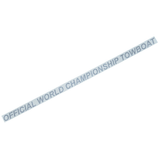 "Offical World Championship Towboat'' transom decal