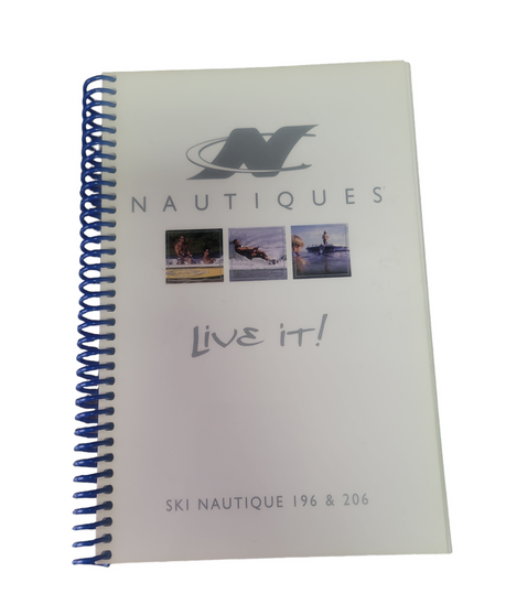 OWNERS MANUAL- SKI NAUTIQUE 196 & 206