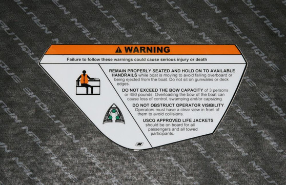 WARNING DECAL