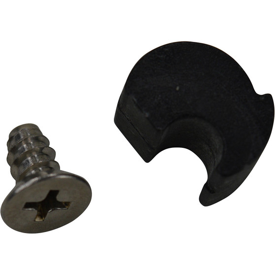 WINDSHIELD PLASTIC CLIP & SCREW