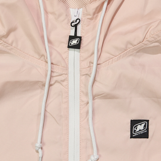 Women's Helix Full-Zip Windbreaker- Blush Pink