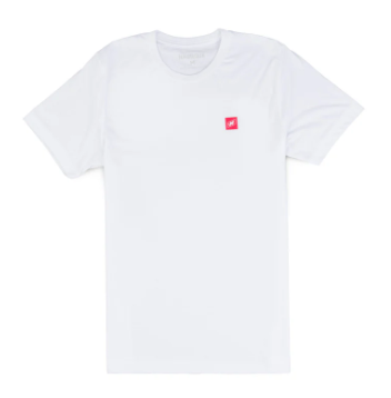 100th Anniversary Horizontal Back Logo Tee - White