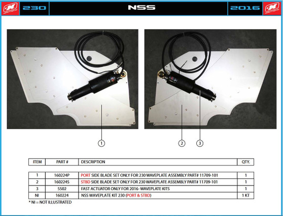 2016+ 230 NSS WAVEPLATE