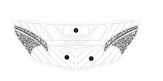2017-2019 GS-Series Surf Platform SeaDek