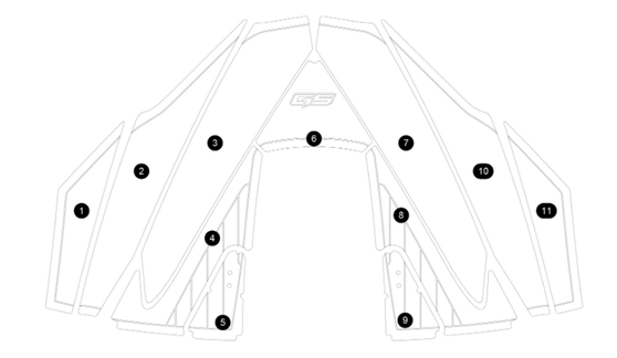 2017-2022 GS20 BOW STRINGER KIT SEADEK