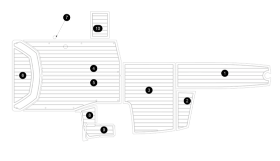 2017-2022 GS22 Floor Kit SeaDek