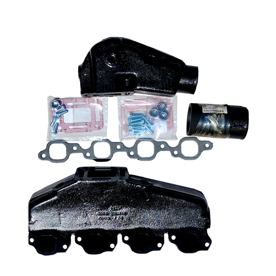 454 Exhaust Manifold kit- Replaces OEM