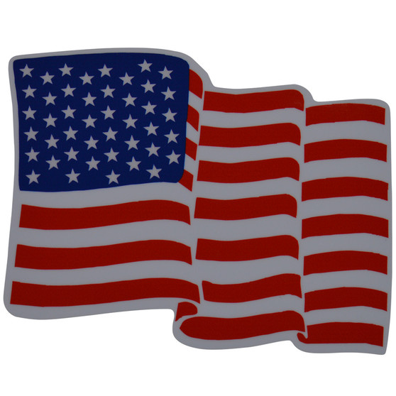 American Flag Decal 90's Boats