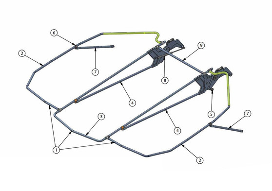 BIMINI CANVAS & BOOT MY23 UPDATE, GS/S/G  SERIES w/ DB TOWER