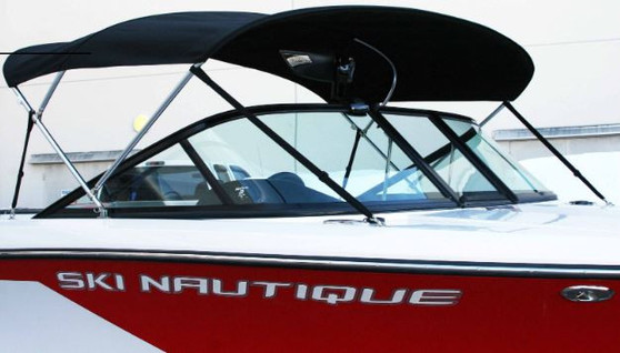 BIMINI TOP 30" HEIGHT SKI & SPORT 200, BLACK