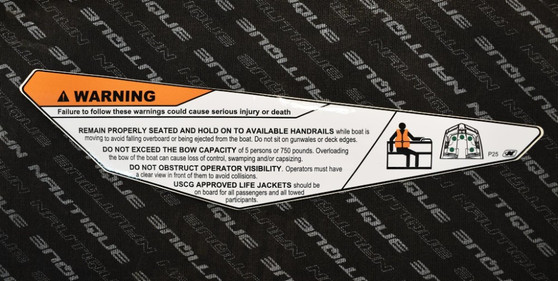 BOW MAX CAP P25 DECAL