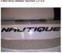 DECAL, CHROMAX NAUTIQUE 1.4  inches X  22 inches