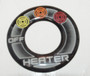 DECAL ,HEATER W KEYED IGNITION 1.375 DIAMETER, DOMED