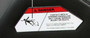 DECAL HELM DRIVER DANGER WARNING SKI NAUTIQUE