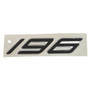 decal, model ID "196",  black/chrome  2004-