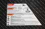 DECAL TRIPLE WARNING LABEL S23
