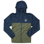 Helix Full-Zip Windbreaker- Navy/Army