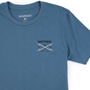 NAUTIQUE MAKE WAVES SS TEE- SLATE