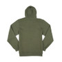 NAUTIQUE QUALITY CRAFTS HOODED SWEATSHIRT-MILITARY GREEN HEATHER