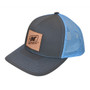 Nautique Trucker Hat w/ Leather Patch