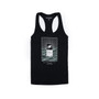 NAUTIQUE WOMENS YIN & YANG RACER TANK-BLACK