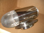THRUSTER HOUSING 304L POLISHED STAINLESS W/ ADAPTER (OPEN BOX)