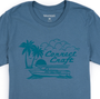 NAUTIQUE CLASSIC CC SS TEE- SLATE BLUE