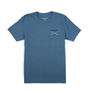 NAUTIQUE MAKE WAVES SS TEE- SLATE