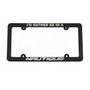Black Plastic License Plate Frame