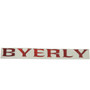 DECAL, BYERLY NAME FOR HULL GRAPHIC 38.66 X 3.69