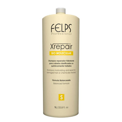 Felps Xrepair Bio Molecular Repair Shampoo 1L/33.8fl.oz