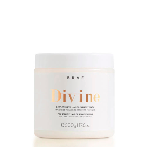 Braée Divine Care Deep Hydration Mask Nutritiva Brillo intenso y suavidad antifrizz 500g/17.6 oz