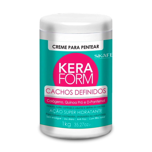 Skafe Keraform Crema para Peinar Rizos Definidos 1kg/35.2 oz