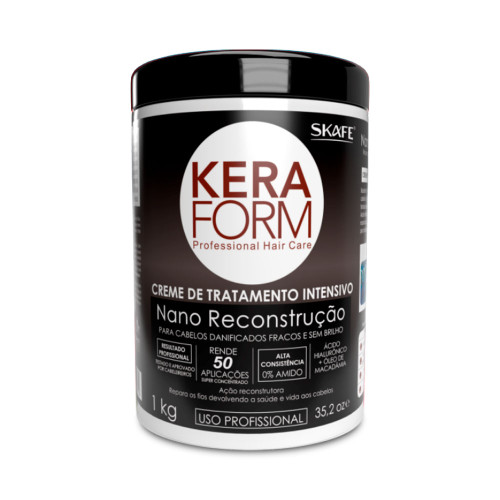 Skafe Keraform Nano Reconstruction Crema de Tratamiento Intensivo 1Kg/35.2 oz